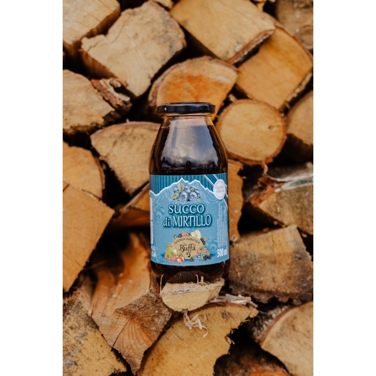 Succo mirtillo puro estratto a freddo 500ml