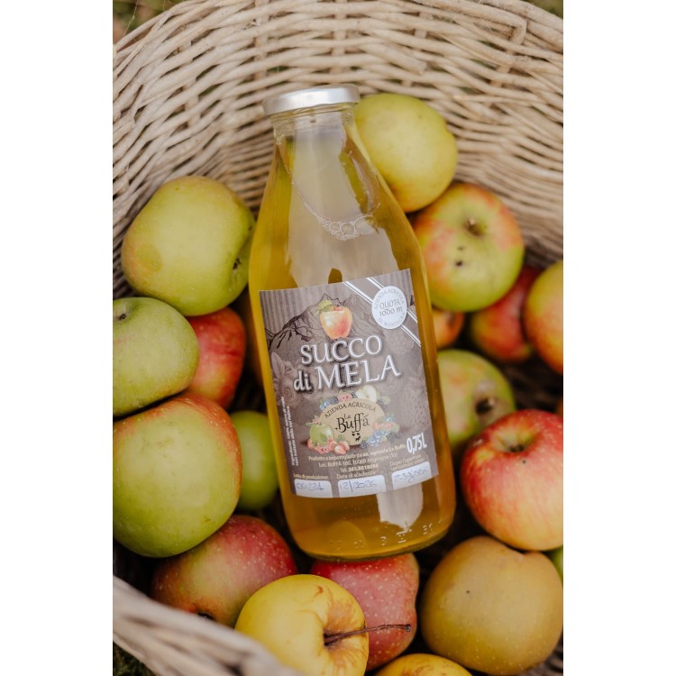 Succo di mela limpido estratto a freddo